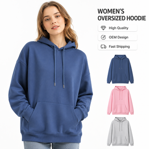 Sudadera con Capucha Extra Grande de Algodón Premium con Logotipo OEM Personalizado al por Mayor, Sudadera Unisex Holgada y Sostenible con Hombros Caídos, Sudadera Informal - Product Image 1