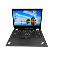Layar sentuh ultra-tipis untuk le-novo X380 yoga i5 I7 8gen 256G SSD X360 komputer kantor laptop bisnis portabel ringan