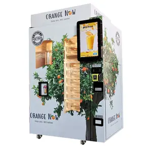 Distributore automatico di succo di frutta naturale completamente automatico distributore di succo di arancia e limone