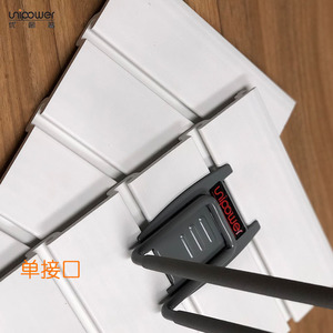 รางเคเบิลพลาสติกยูนิพาวเวอร์แบบช่องเดียว PVC สำหรับติดผนัง รางเก็บสายแบบร่อง สำหรับใช้งานเชิงพาณิชย์ - Product Image 1