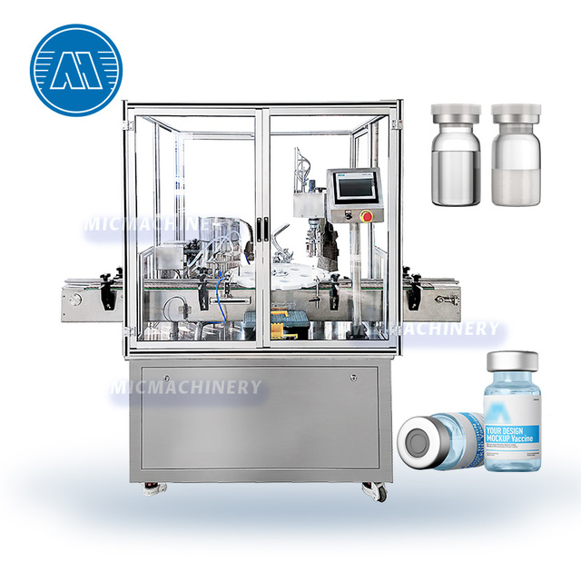 Injectable Manufacturing Plant Ampoule Oral Liquid Production Line Vial Capping Filling Machine