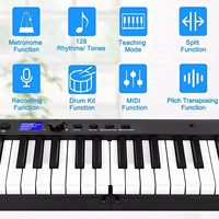 Wholesale 88 Weighted Keys Portable Foldable Electronic Piano Semi-Weighted Electric Piano