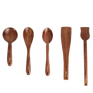 Juego de cubiertos de madera vintage, sostenible y duradero, con mangos con acabado mate, para fiestas, fabricado en Uttar Pradesh, BS INTERNATIONAL - Product Image 2