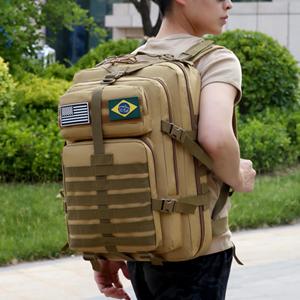 Tùy Chỉnh Công Suất Lớn Chiến Thuật Ba Lô Không Thấm Nước Cho Đi Bộ Đường Dài Leo Núi Đào Tạo Thể Thao Săn Bắn Với Polyester Lót - Product Image 4