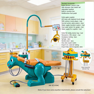 Fauteuil <span class=keywords><strong>dentaire</strong></span> pour enfants, unité de traitement <span class=keywords><strong>dentaire</strong></span> pour enfants, design de dessin animé, unité <span class=keywords><strong>dentaire</strong></span> pédiatrique, fauteuil <span class=keywords><strong>dentaire</strong></span> pour enfants avec lecteur DVD - Product Image 3