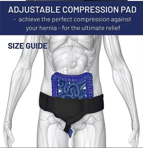 <span class=keywords><strong>Bandage</strong></span> inguinal <span class=keywords><strong>ombilical</strong></span> élastique réglable en néoprène ceinture de hernie nouvelle fourniture de soins de santé médicaux pour les hommes - Product Image 3