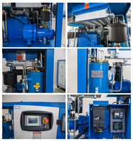 200 L 300 L 400 L 500 L Compresseur d'air industriel électrique rotatif à vis Compresseur d'air intégré 4 en 1 Sécheur d'air combiné