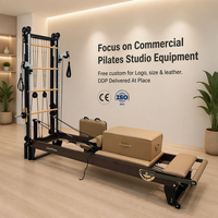 Tour de Pilates en acier au carbone et aluminium, équipement professionnel de musculation du tronc pour studio de Pilates