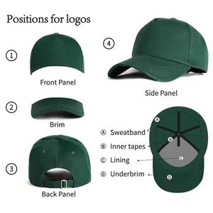 TCAP China High Quality Wholesale Classic Custom Logo Panel 5-Panel Breathable Waterproof Terry Performance Cycling Beach - Product Image 4
