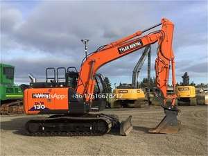 Excavatrice hydraulique Komatsu130 de 13 tonnes en bon état, excavatrice d'occasion du Japon, Hitachi Zx130, Kobelco Sk130, Komatsu Pc130, Komatsu13 - Product Image 2