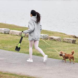 Fabricante de fábrica Pet <span class=keywords><strong>Dog</strong></span> Pooper Scooper con dispensador de bolsas para caca Shit Clip Picker Waste <span class=keywords><strong>Poo</strong></span> Pick Up Toilet Poop Scoop Catcher - Product Image 5
