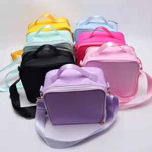 11色轻质尼龙袋无最小起订量交货时间短可重复使用保温袋耐用儿童午餐袋