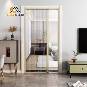 Chất lượng cao có thể gập lại cửa sổ trượt màn hình Cửa thực tế trượt thiết kế cho cửa sổ nhà Rèm Shades - Product Image 3