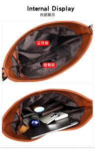 Bolsos de Mano de Alta Calidad para Mujer, Bolso de Hombro de Cuero PU, Bolsos de Mensajero de Diseñador de Moda para Damas, Nuevo Bolso Cruzado de Lujo - Product Image 6