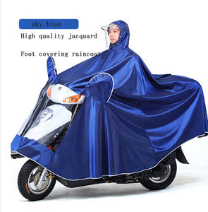 Scooter électrique pour hommes et femmes célibataires Imperméable à double bord élargi et épaissi Imperméable et couvre-pieds en gros - Product Image 6