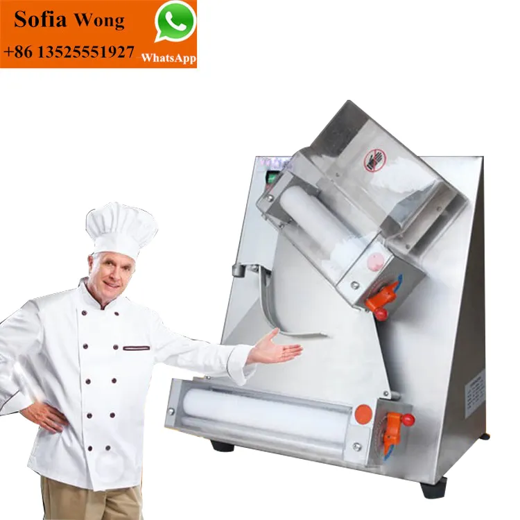 Precio de la máquina de rodillo de pizza/rodillo de masa de pizza en venta/máquina de laminación de masa de fondant de pizza
