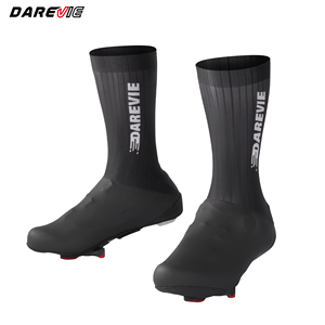 Couvre-chaussures de cyclisme Darevie Aero blanc noir <span class=keywords><strong>vtt</strong></span> vélo Aero couvre-chaussures de cyclisme Pro couvre-chaussures de vélo aérodynamique - Product Image 6