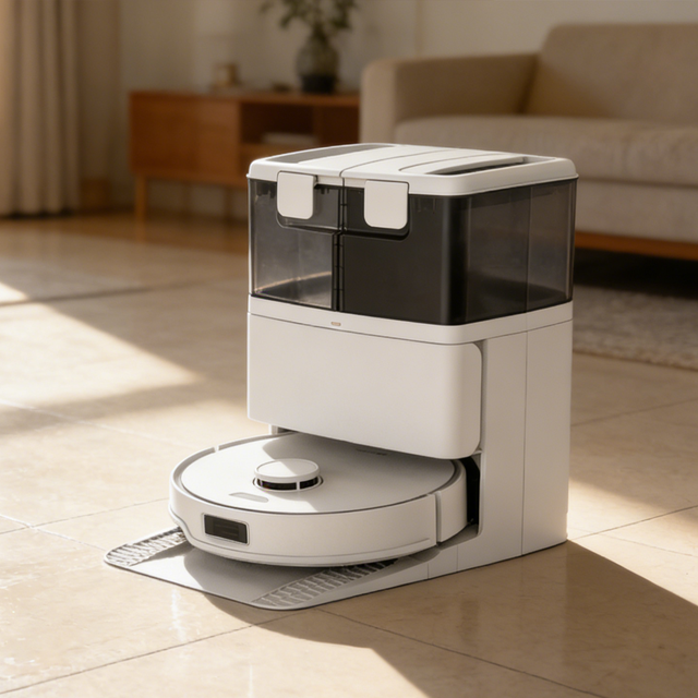 Laser Robot Vacuum Cleaner Pet Hair Floor Household Cleaning Intelligent Home Robotic Vacuum Cleaner with Self Empty Station