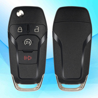 Clé de voiture télécommande MS 3+1 boutons 902 MHz puce 49 FCC N5F-A08TAA pour Ford, clé plip sans clé, télécommande intelligente, clé vierge de contrôle de véhicule