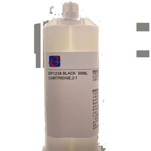 Résine époxy noire EPlus EP1238, cartouche de 50 ml, 2:1, pour le collage de plastiques et de métaux - Product Image 1