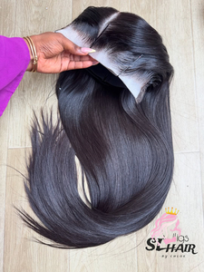 Peluca de Cabello Humano Virgen Vietnamita con Rizos Birmanos, 180% de Densidad, Sin Pegamento, Encaje Frontal HD, 100% Cabello Humano Virgen - Product Image 6