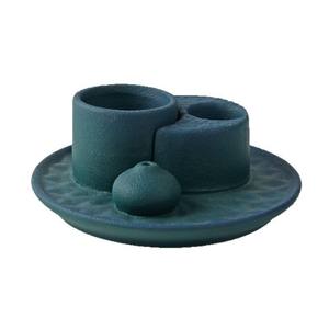 Soporte de <span class=keywords><strong>palo</strong></span> de aromaterapia de cerámica de estilo escandinavo, placa ardiente de madera sagrada negra con aroma de té, exportación desde la atmósfera - Product Image 1