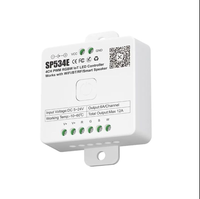 Contrôleur LED Wi-Fi SP531E SP532E SP533E SP534E SP535E avec variateur CCT RGB RGBW RGBCCT DC5V-24V, compatible Alexa Google Home et application 2.4G pour streaming
