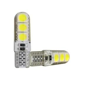 Offre Spéciale T10 5050 6SMD Led ampoule CANBUS Silicone Led voiture LED lumière T10 Led ampoules