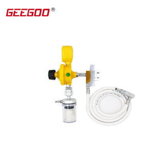 Régulateur de vide mural en métal Jiegao pour hôpital avec adaptateurs de valve à pression négative intégrés sur demande - Product Image 1