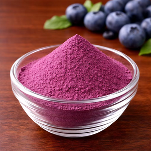 ผงบลูเบอร์รี่อบแห้งคุณภาพพรีเมียม 100% จากผลไม้ วีแกน บรรจุภัณฑ์แบบขายส่ง ส่วนผสมสะอาดตามฉลาก - Product Image 1