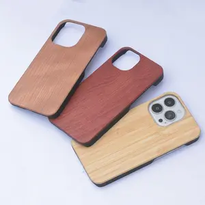 Hot Luxury Wooden Phone Case For Iphone 13 Pro Max Mini Phone Case For Iphone 13 Pro Cover