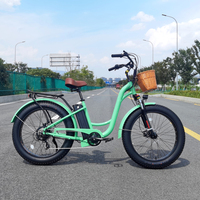 Vélo Électrique OEM Urbain à Cadre Bas 750W, Vélo Tout-Terrain Électrique Urbain pour Adultes, Vélos Électriques