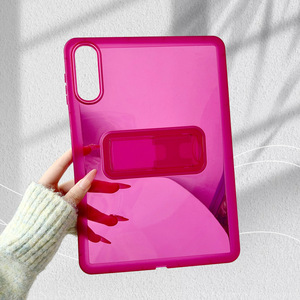 Funda para Tablet Tecno Huawei Matepad <span class=keywords><strong>Honor</strong></span> X8A IPad7/<span class=keywords><strong>8</strong></span> <span class=keywords><strong>Tab</strong></span> A9 Xiaomi Redmi Pad, TPU Transparente, Resistente a Caídas, Soporte Invisible - Product Image 6
