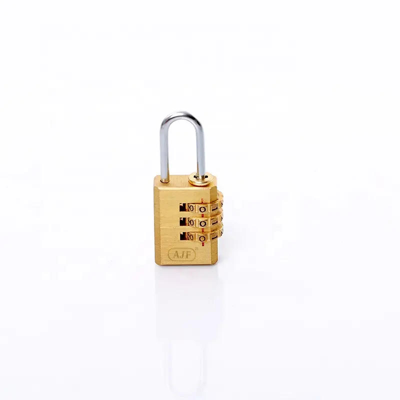AJF กระเป๋าเป้ทองเหลืองแข็งแรงปลอดภัยสูง,ล็อกรหัสดิจิทัล3แบบ