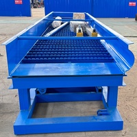 Équipement d'extraction d'or alluvionnaire à haute efficacité : Bac de lavage pulsatoire de fabrication directe, personnalisable