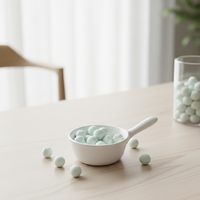 Bonbons Menthe Fruitée Sans Sucre Personnalisables Directement de l'Usine - Saveurs Rafraîchissantes de Melon Hami en Sacs de 500g pour Distributeurs