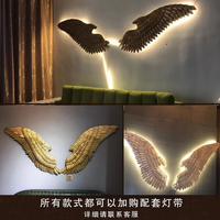 Haute qualité métal ange ailes tenture murale en fonte aigle aile volante mur Art décor décoration de la maison pour chambre salon