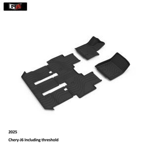 Ga Sang Trọng <span class=keywords><strong>To</strong></span>àn Bộ Tùy Chỉnh Phù Hợp Với Thảm Sàn Xe Cho 2025 Chery J6 Bao Gồm Ngưỡng Tất Cả Các Mùa Chống Trượt Thảm Tự Động Phụ Kiện - Product Image 2