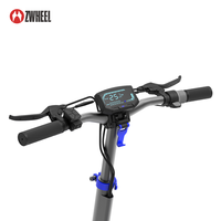 Trottinette électrique pliable portable 48V pour adultes, pneus de 10 pouces, cadre en alliage d'aluminium, fabricant original de trottinettes électriques