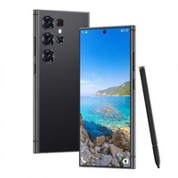 Téléphone mobile original S24 Ultra Gaming AI avec écran HD de 7,3 pouces, reconnaissance faciale, beauté, 108MP, clavier QWERTY, CDMA, français