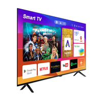 SET TV LED 32 inci kustom ukuran Tv Android Smart 43 50 55 65 75 85 inci Smart TV dapat disesuaikan Google WebOs televisi 4K