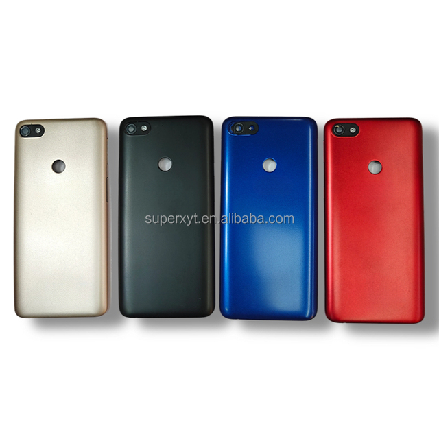 For Inifinix Hot 6 6X Pro 7 X606 Hot 7 X624 Mobile Phone Back Cover Rear Housing Replacement Battery Door Glass Panel Shell
