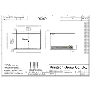 1280 800 1000nits <strong>lcd</strong> screen <strong>display</strong> LVDS interface 10.1 inch <strong>lcd</strong> <strong>display</strong> manufacturers <strong>tft</strong> <strong>display</strong> module - Product Image 4