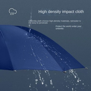 Paraguas Manual Plegable de Tres Secciones, Extra Grande, Reforzado, para Tres Personas, Protección Solar y contra la Lluvia, para Hombres y Mujeres - Product Image 3