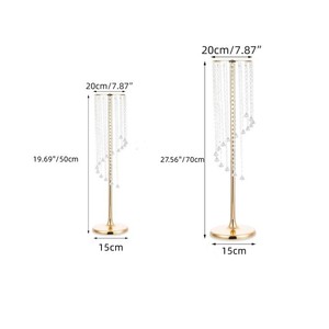 <span class=keywords><strong>Centrotavola</strong></span> in Cristallo di Alta Qualità in Stile <span class=keywords><strong>Moderno</strong></span> per Decorazioni da Tavolo per Matrimoni - Product Image 6