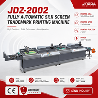 Máquina de Serigrafía de Rollo JDZ-2002 con Certificado CE, Impresora de Etiquetas y Marcas Completamente Automática de 2 Colores