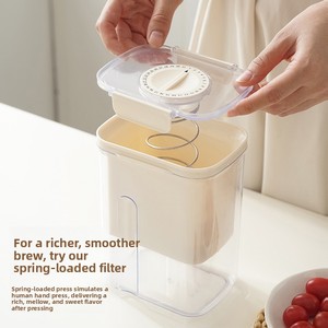 Crépine à yaourt Leite Couvercle en plastique PP Yaourtière multifonctionnelle pour la maison Fromage ancien yaourt artefact réfrigéré - Product Image 3