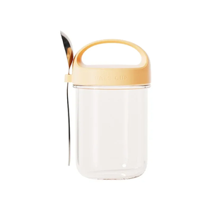 Vasos para Desayuno de 420 ml, Recipientes de Vidrio Herméticos para Cereales, Avena, Frutos Secos, Yogur y Ensaladas, con Tapa y Cuchara, Caja de Almacenamiento de Alimentos - Product Image 3