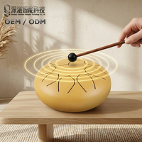 Customizable Steel Hollow Drum 6 Inch 8-Tone Logo Carbon Steel Percussion Tongue Drum for Gifts