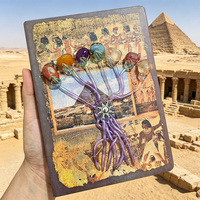 Livre Grimoire Arbre de Vie en Cristal Multi-Styles, Pierres Chakra Naturelles, Journal de Sortilèges Sorcières, Lot Mixte en Gros